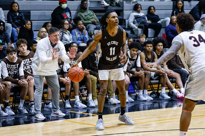 Webster Groves Missouri Mount Carmel Illinois boys basketball December 16 2023 Nate Latsch 25029